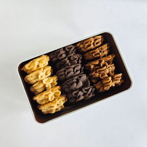 Flower Butter Cookies - 3Trio Mix
